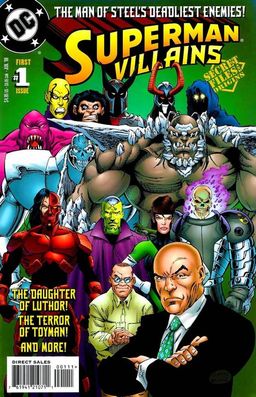 Superman Villains Secret Files cover