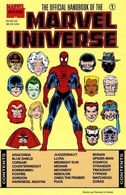 The Official Handbook of the Marvel Universe: Master Edition