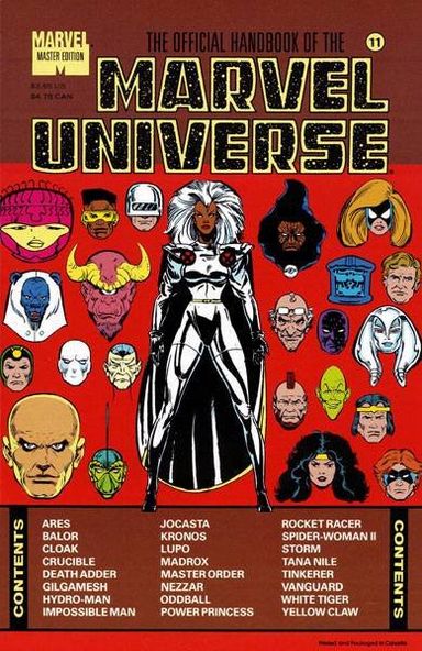 The Official Handbook of the Marvel Universe: Master Edition #11