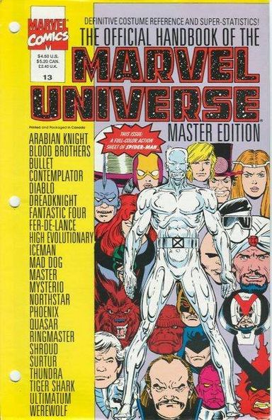 The Official Handbook of the Marvel Universe: Master Edition #13
