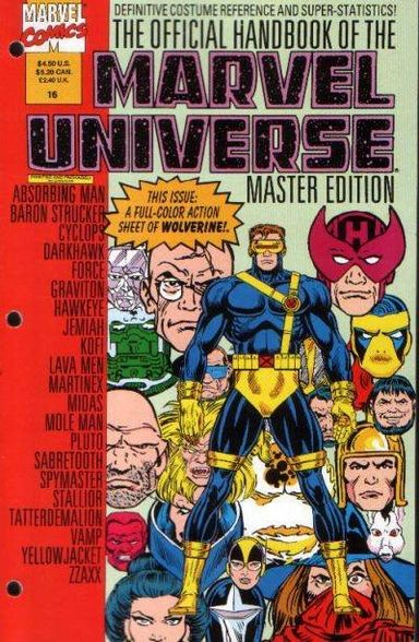The Official Handbook of the Marvel Universe: Master Edition #16