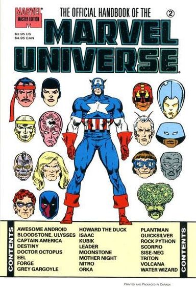 The Official Handbook of the Marvel Universe: Master Edition #2