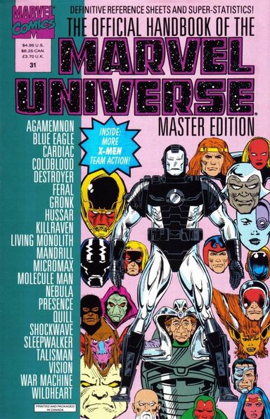 The Official Handbook of the Marvel Universe: Master Edition #31