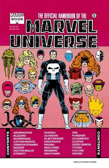 The Official Handbook of the Marvel Universe: Master Edition #5