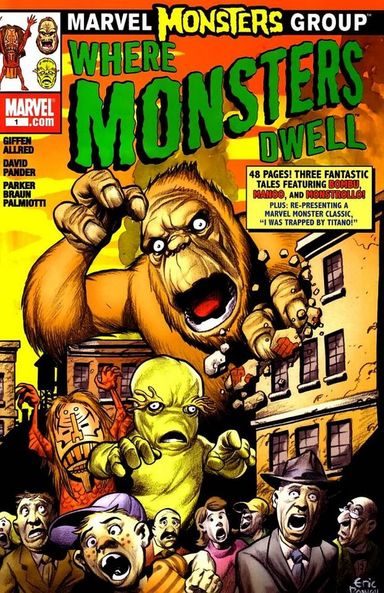 Marvel Monsters: Where Monsters Dwell #1