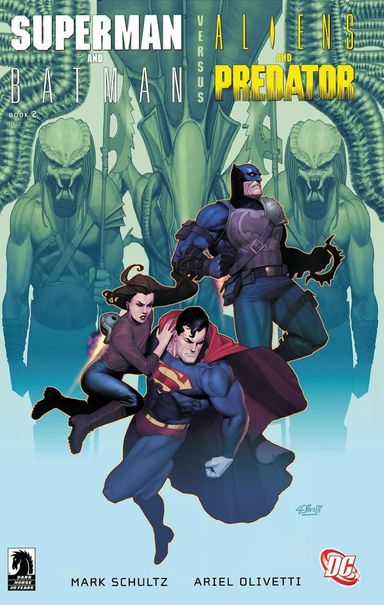 Superman and Batman vs. Aliens and Predator #2
