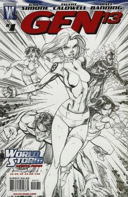 J. Scott Campbell Sketch Cover