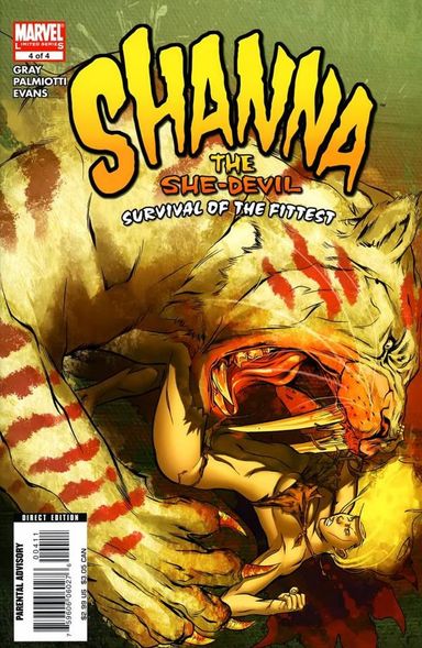 Shanna the She-Devil: Survival of the Fittest #4