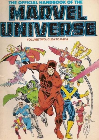 The Official Handbook of the Marvel Universe #2