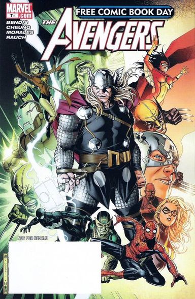 Free Comic Book Day 2009 Avengers #1