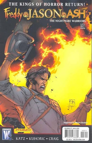 Freddy vs Jason vs Ash (of Army of Darkness): The Nightmare Warriors #3