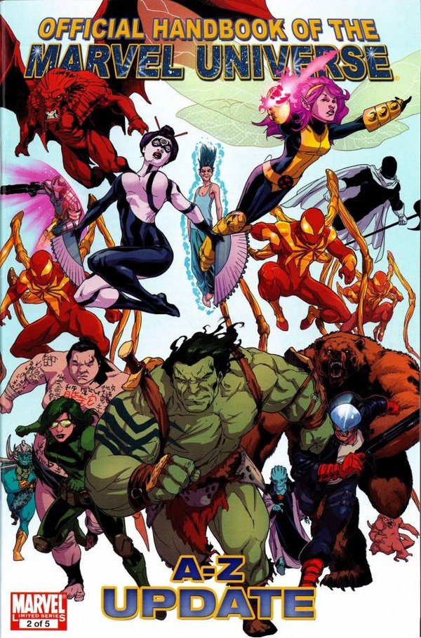 Official Handbook of the Marvel Universe A to Z Update