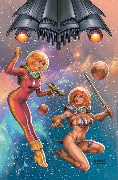 Red Sonja / Barbarella #1