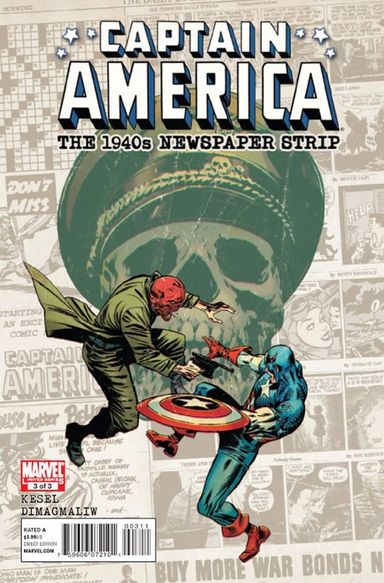 Captain America The 1940s Newspaper Strip #3