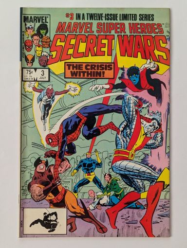 Marvel Super Heroes Secret Wars #3
