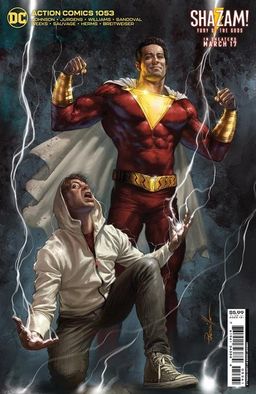 Lucio Parrillo Shazam! Fury of the Gods Movie Cardstock Variant Cover