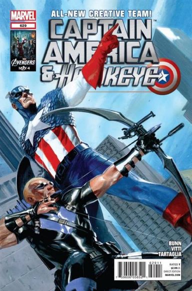Captain America and Hawkeye #629