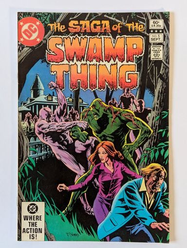 Saga of the Swamp Thing #5