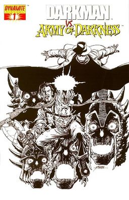 Darkman vs. The Army of Darkness cover