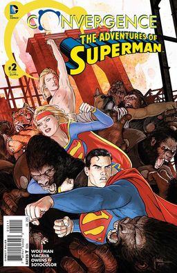 Convergence Adventures of Superman cover