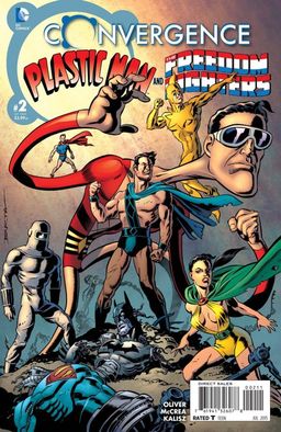 Convergence Plastic Man and the Freedom Fighters cover