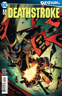 Deathstroke Annual cover
