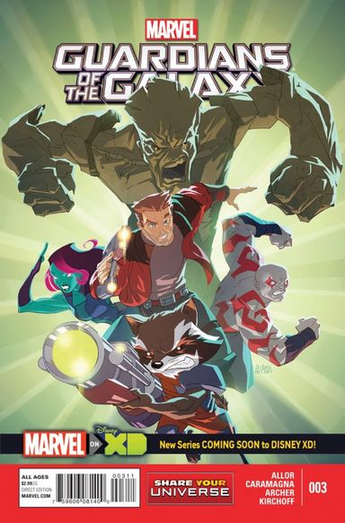 Marvel Universe Guardians of the Galaxy #3
