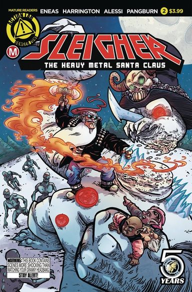 Sleigher: The Heavy Metal Santa Claus #2