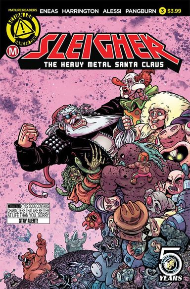Sleigher: The Heavy Metal Santa Claus #3