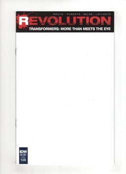 Blank Sketch Subscription Cover B