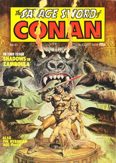 Savage Sword of Conan #10 (245)