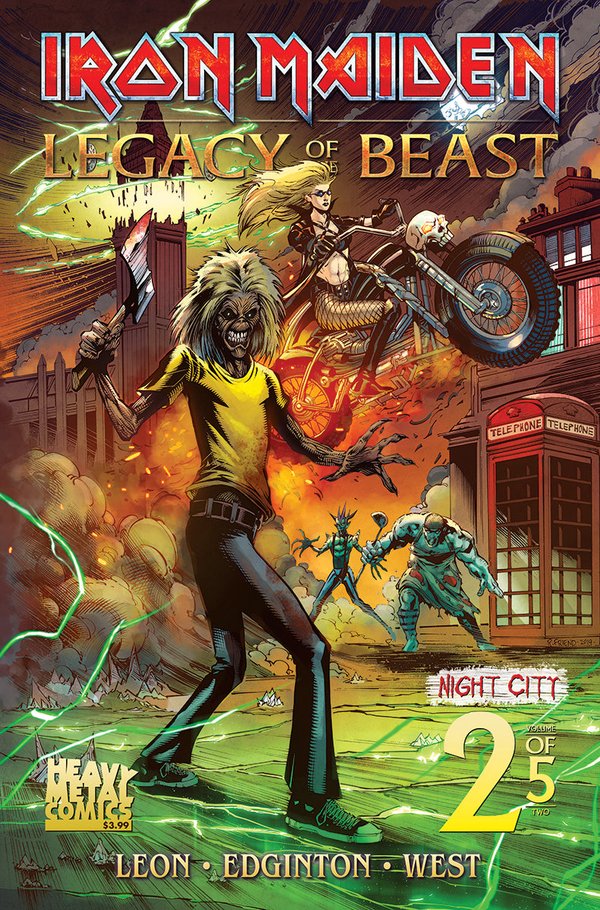 Iron Maiden: Legacy of the Beast: Night City