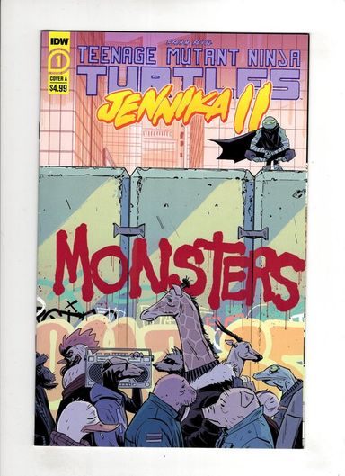 Teenage Mutant Ninja Turtles: Jennika #1