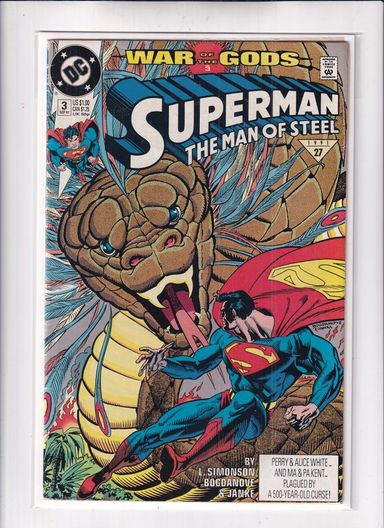Superman: The Man of Steel #3