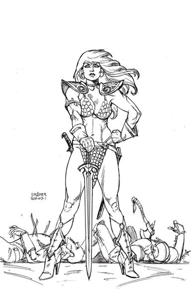 The Invincible Red Sonja #1
