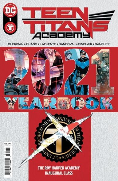 Teen Titans Academy 2021 Yearbook #1