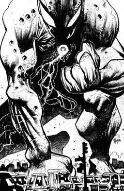 James Harren Black & White Cover