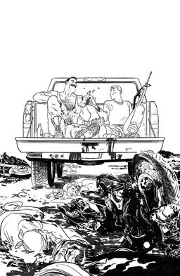 Erica Henderson Black & White Cover