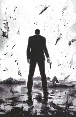 Cover F Black and White Butch Guice