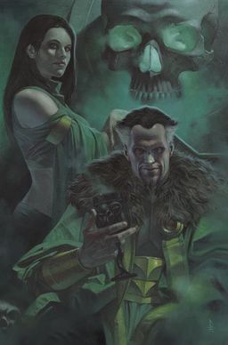 Dan Mora Killer Moth, Mad Hatter & Red Hood Cardstock Variant Cover