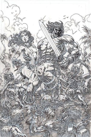 The Cimmerian: Iron Shadows in the Moon #1