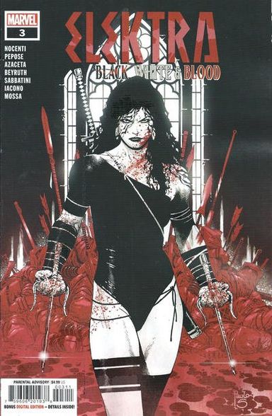 Elektra: Black, White, and Blood #3