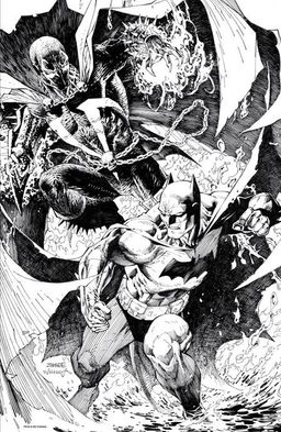 Jason Fabok Black & White Variant Cover