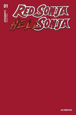 Cover P Fiery Red Blank Authentix