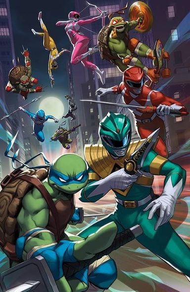Mighty Morphin Power Rangers / Teenage Mutant Ninja Turtles II #1