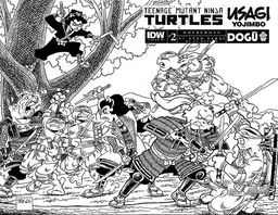 Cover RI - Kevin Eastman [Black and White]