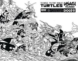 Cover RI - Kevin Eastman [Black and White]