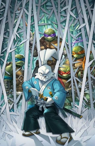 Teenage Mutant Ninja Turtles / Usagi Yojimbo: Wherewhen #4
