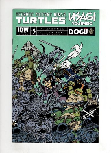 Teenage Mutant Ninja Turtles / Usagi Yojimbo: Wherewhen #5