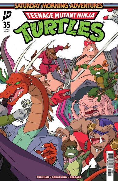 Teenage Mutant Ninja Turtles: Saturday Morning Adventures #35
